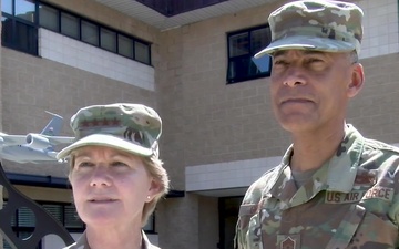 AMC Commander visits 911th ARS