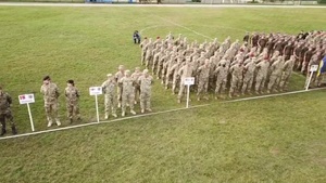 Rapid Trident 2019 Opening Ceremony Drone