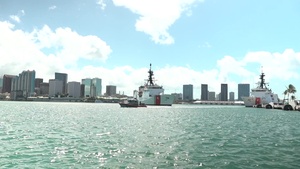Coast Guard Cutter Kimball arrives in homeport of Honolulu after final sea trials