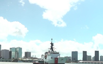 Coast Guard Cutter Kimball arrives in homeport of Honolulu after final sea trials