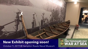 Museum conservators at work in new exhibit at Naval Museum