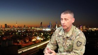 Army Reserve Aviation CSM Visits Service Members