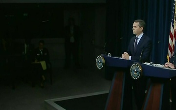DOD Officials Conduct Pentagon News Conference