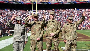 Washington Redskins Honor Air Force