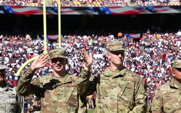 Washington Redskins Honor Air Force