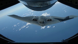 100th Air Refueling Wing flies in formation with B-2 Sept. 16, 2019