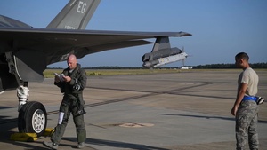 AIM-9X Missiles Loaded onto 33FW F-35A Lightning IIs for first time