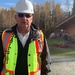 Installation safety office inspects local permafrost tunnel