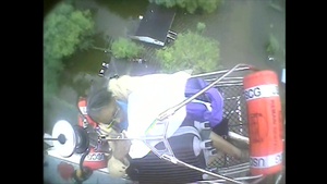 Coast Guard responds to flooding near Beaumont, Texas