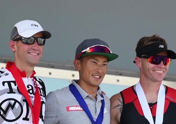 Americans, Japanese compete together in 32nd Annual MCAS Iwakuni Triathlon (B-Roll)