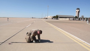 Airfield Crack Sealant Removal