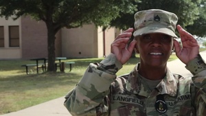 Staff Sgt. Evelyn Langfield - Cowboys and Cubs