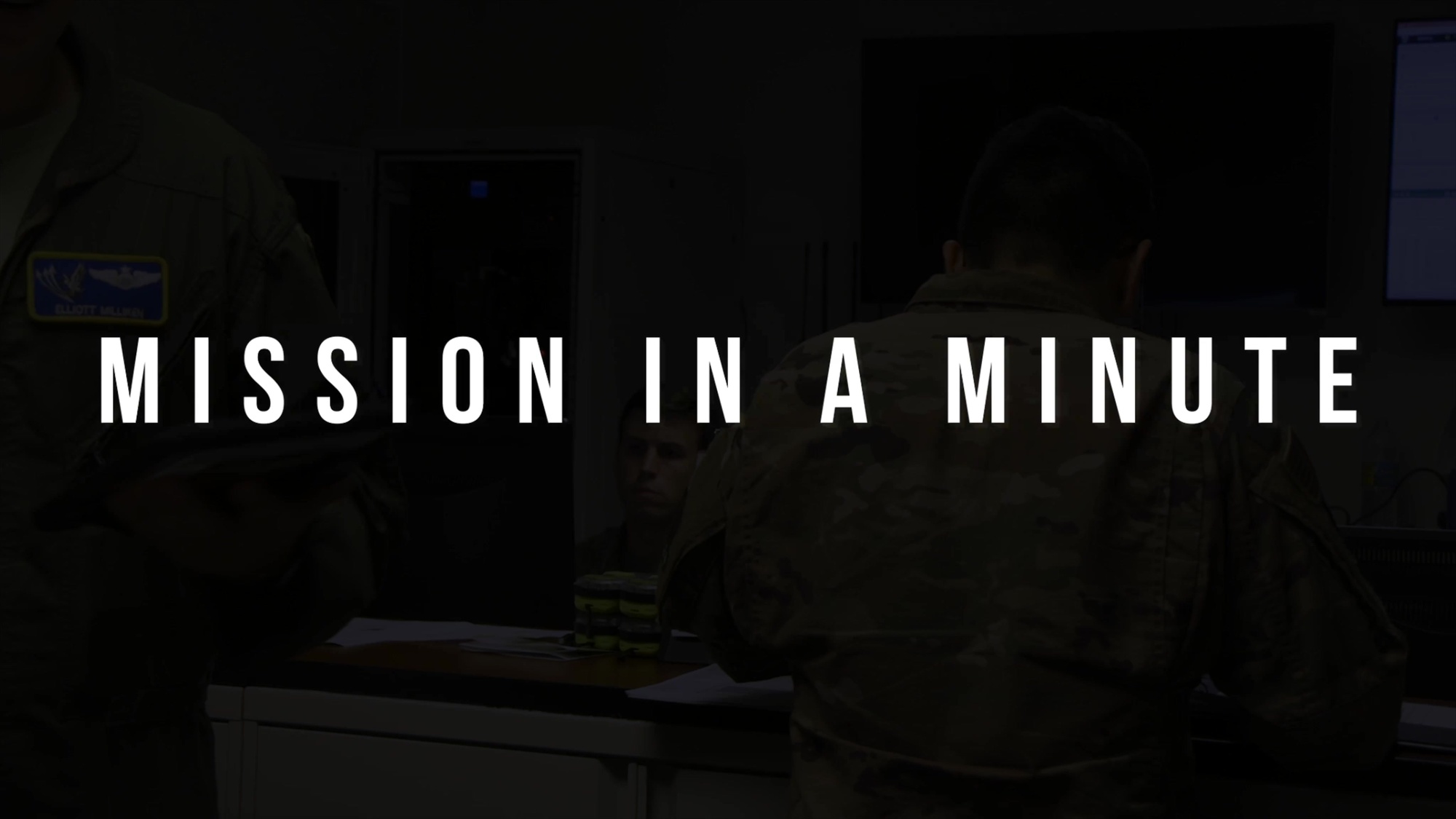 The United States Air Force uses thousands of specialties to accomplish objectives; &#39;Mission in a Minute&#39; highlights various professions and training accomplished by the Airmen stationed at Moody AFB.<br /><br />Take a closer look at how a Tactical Operations Center helps accomplish the mission.
