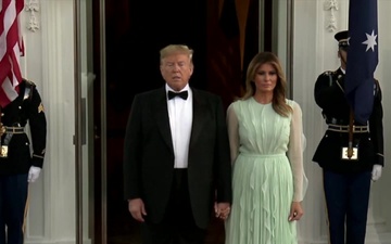 The Arrival of the Prime Minister of Australia and Mrs. Morrison President Trump and The First Lady Participate in the Arrival of the Prime Minister of Australia and Mrs. Morrison