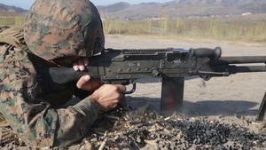 B-Roll: MAG-39 Marines conduct all arms familiarization range