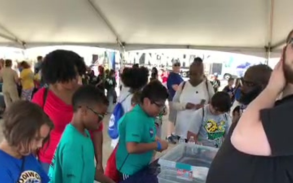 Museum Educators during STEM Day at 2019 NAS Oceana Air Show