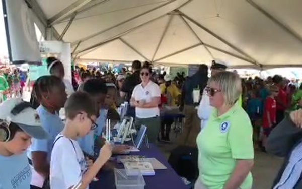 Museum Educators at 2019 NAS Oceana Air Show during STEM Day