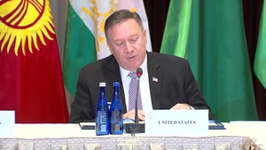 Secretary Pompeo meets with Central Asian (C5) Ministers, at the United Nations General Assembly (7th Session)