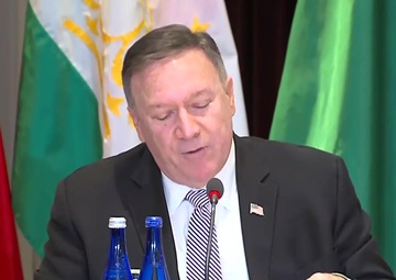 Secretary Pompeo meets with Central Asian (C5) Ministers, at the United Nations General Assembly (7th Session)