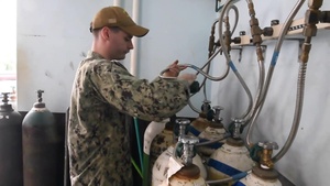 USNS Comfort provides oxygen to Grenada General Hospital