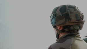 French troops from NATO’s eFP Battlegroup Estonia Train in Latvia