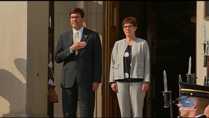 Germany’s Defense Minister Visits the Pentagon