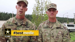 2019 Army Best Medic Competition Team Cooper & Garza