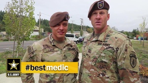 2019 Army Best Medic Competition Team Holman & Lacy