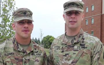 2019 Army Best Medic Competition Team Tumey &amp; Carter