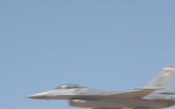 F-16 Take-off Slow-mo