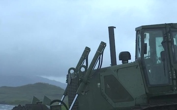 Marine Corps Engineers Conduct Route Clearing Operations in Adak