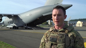 Mobility Guardian 2019 M142 HI-MARS Interview with Capt. Chandler Rochelle