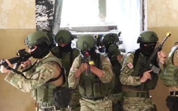 Agile Spirit 19 - Georgian and Bulgarian SOF room clearing training