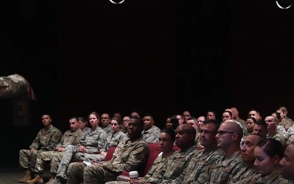 CMSAF Kaleth O. Wright visits VAFB