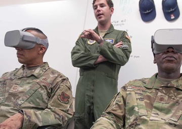 CMSAF Wright Visits Travis AFB