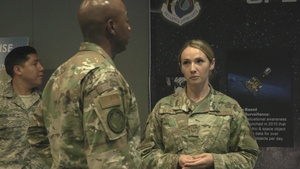 CMSgt Wright visits Los Angeles Air Force Base [contains lower-thirds]