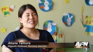MCAS Iwakuni service members teach English to Japanese preschoolers