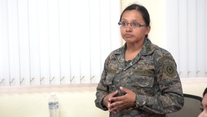 SOCSOUTH, Guatemalan Female Engagement Platoon exchange information (No Subtitles)