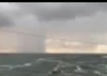 Coast Guard Station Depoe Bay 47-foot MLB enters Depoe Bay entrance