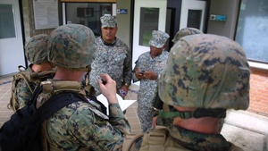 B-Roll: US Marines land in Colombia, train with Colombian Marines in humanitarian assistance rehearsal