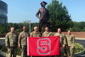 NC State Military Appreciation Game - NC National Guard Shout-out