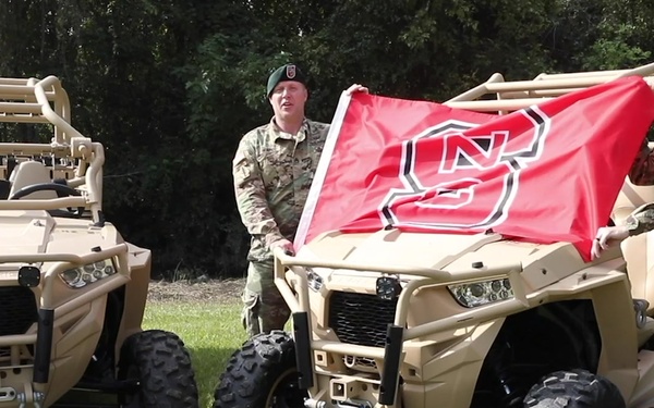 NC State Military Appreciation Game - NC National Guard Shout-out