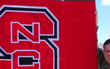 NC State Military Appreciation Game - NC National Guard Shout-out