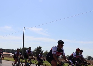 Wounded, ill and injured Soldiers, veterans, ride 101-miles for recovery