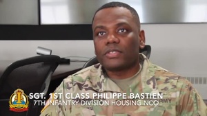 The Role of the Housing NCO on JBLM