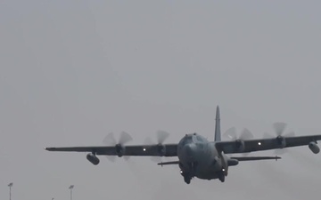 EC-130 Compass Call Departs Ali Al Salem
