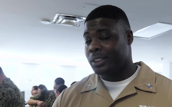 Boot Camp: A Day With Petty Officer Demarcus Bartee