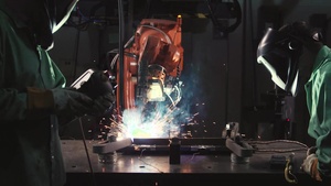 Carderock Features: Welding Automation Lab