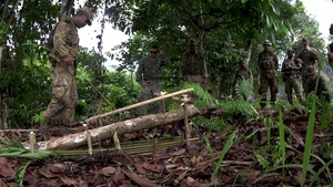 U.S. Marines, Papua New Guinea Defense Force conduct Jungle Training during Koa Moana B-Roll