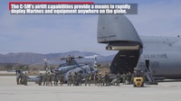 C-5M Super Galaxy lands on Marine Corps Air Station Camp Pendleton